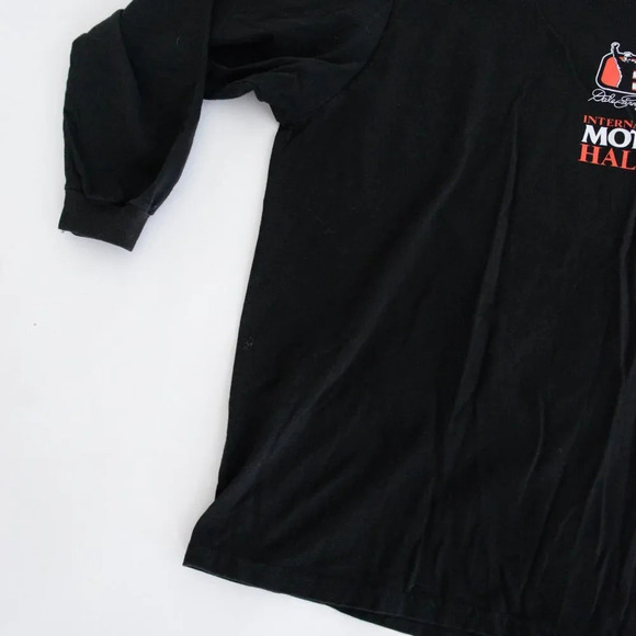 Vintage 90's Dale Earnhardt Sr. Winners Circle HOF Black Long Sleeve  Shirt 4XL - Picture 7 of 11